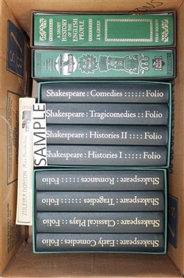 Lot 2448 - Five boxes of Folio society publications