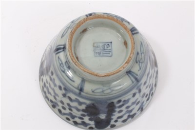 Lot 175 - Late Ming Chinese blue-grey pottery bowl
