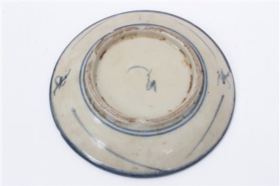 Lot 158 - Chinese pottery plate