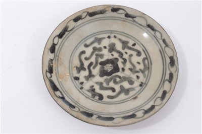 Lot 158 - Chinese pottery plate