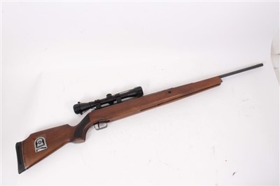 Lot 911 - German Original 50, .177 Calibre Air Rifle with Scope