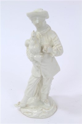 Lot 155 - 18th century Continental blanc-de-chine figure