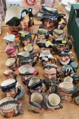 Lot 2113 - Group of various Royal Doulton character jugs