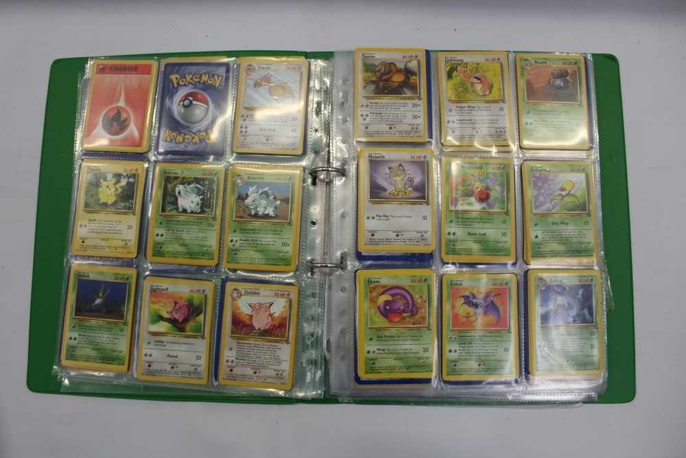 Lot 2538 - One album containing a collection of Pokemon cards