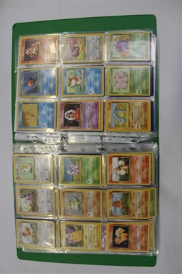 Lot 2538 - One album containing a collection of Pokemon cards