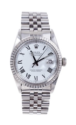 Lot 550 - Gentlemen’s Rolex Oyster stainless steel wristwatch with box and papers