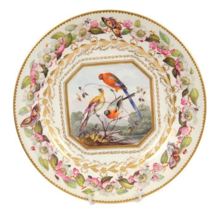 Lot 45 - Fine quality early 19th century Derby porcelain plate