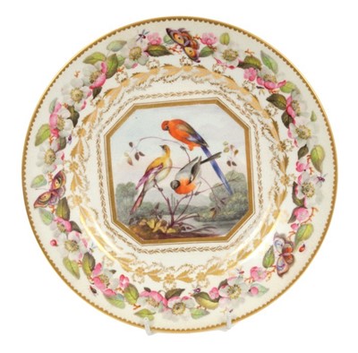 Lot 45 - Fine quality early 19th century Derby porcelain plate