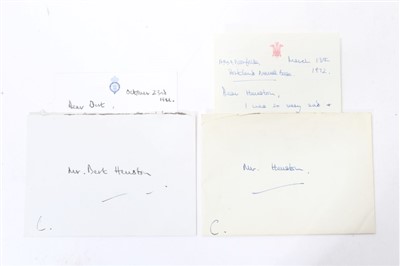 Lot 105 - H.R.H. Prince Charles - two letters