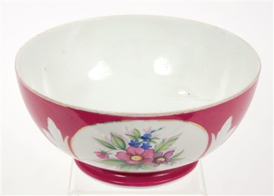 Lot 59 - Mid-19th century Imperial Russian Gardner porcelain bowl