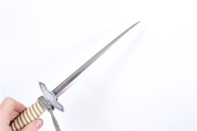 Lot 801 - Second World War Nazi Second Pattern Luftwaffe Dress Dagger with Dress Knot