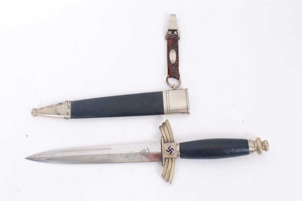 Lot 806 - Second World War Nazi DLV / NSFK flyers Knife