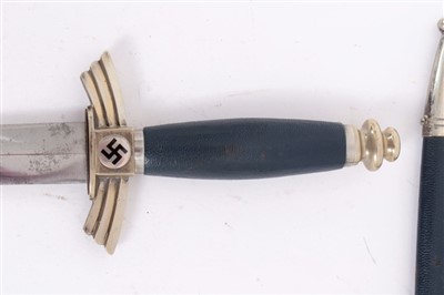 Lot 806 - Second World War Nazi DLV / NSFK flyers Knife