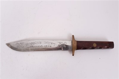 Lot 811 - Rorke’s Drift Commemorative Bowie Knife