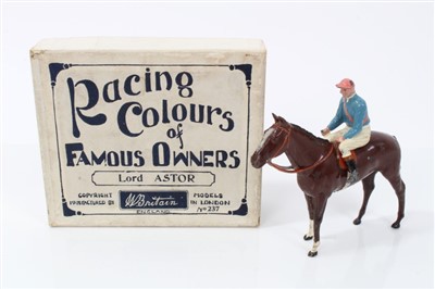 Lot 842 - Britain’s Jockey / Horse in Lord Astor’s Racing colours in original box