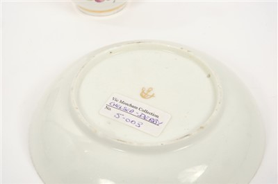 Lot 14 - Two Chelsea Derby coffee cups and saucers