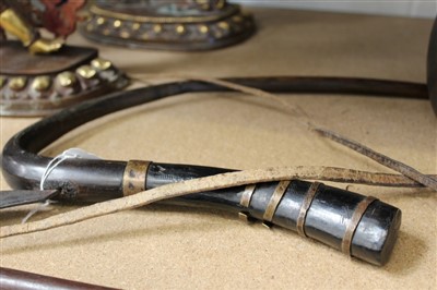 Lot 792 - Antique Cambodian rice-cutter