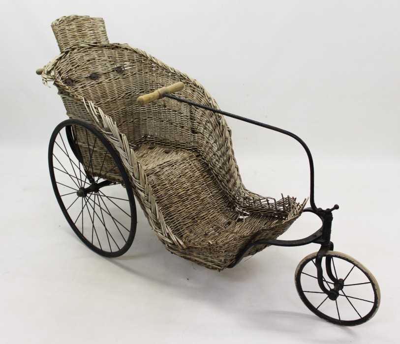 Lot 1321 19th century Bath chair