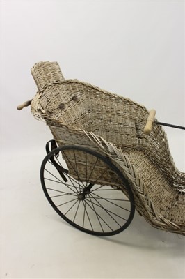 Lot 1321 - 19th century Bath chair