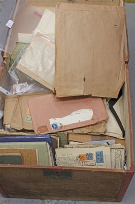 Lot 2486 - Very large family archive of letters and documents relating to the Breal and Guieysse families and extensive listing of who they moved with and wrote to, (listing is available)