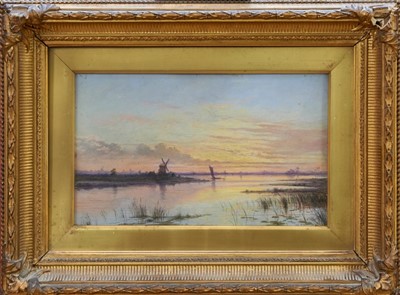 Lot 1201 - Walter Azembery Smith, oil on board in original glazed gilt frame