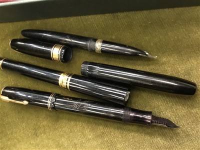 Lot 3623 - Collection of vintage fountain pens