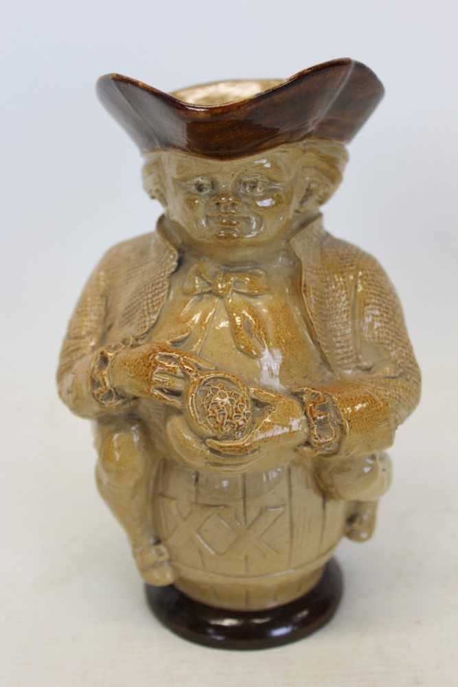 Lot 2018 - Doulton Lambeth Toby jug manufactured for Phillips Oxford Street London, numbered 169753 3700