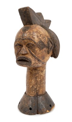 Lot 721 - Antique Yoruba headdress