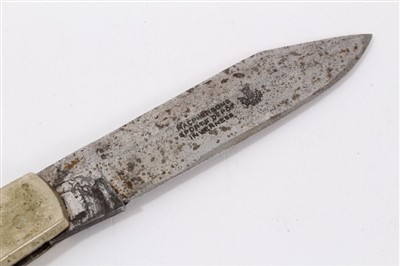 Lot 736 - Scottish hunting and fishing knife, retailed by MacPhersons of Inverness