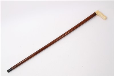 Lot 642 - Victorian erotic novelty walking stick