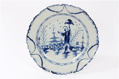 Lot 95 - 18th century pearlware plate