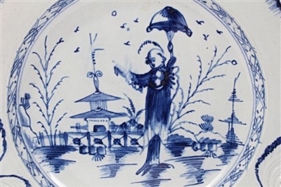 Lot 95 - 18th century pearlware plate
