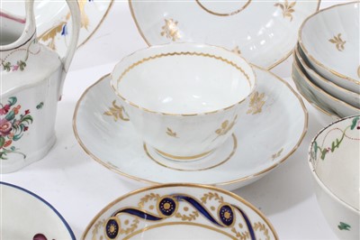 Lot 139 - Collection of 18th century English teaware