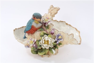 Lot 148 - Early 20th century German porcelain basket