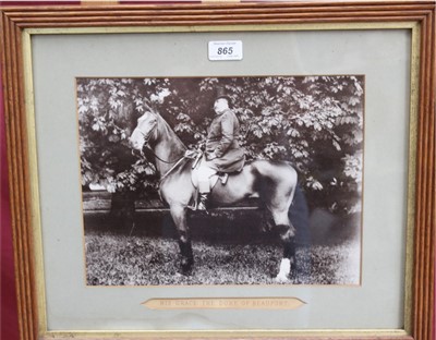 Lot 865 - Three late Victorian “Land & Water” Hunting photographs...