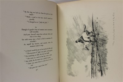 Lot 845 - Books - six volumes, Seen From The Saddle By Lionel Edwards, Just Among Friends by Cecil Aldin