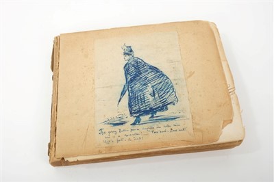 Lot 594 - Arthur Austen MacGregor Layard (1858-1917) - album of works on paper