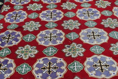 Lot 823 - Large tapestry floor covering