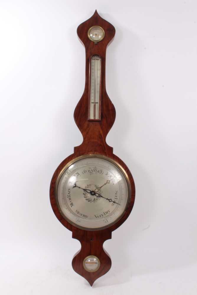 Lot 674 Banjo wall barometer