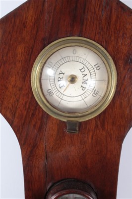 Lot 46 - Banjo wall barometer