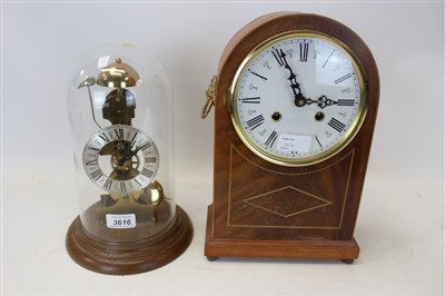 Lot 3616 - Modern skeleton clock, modern bracket clock