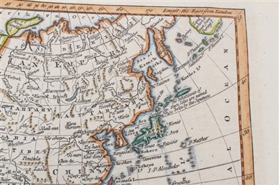 Lot 997 - Thomas Kitchin (1718-1784), hand-coloured map - ‘Asia / From the best authorities’, 18cm x 23cm.