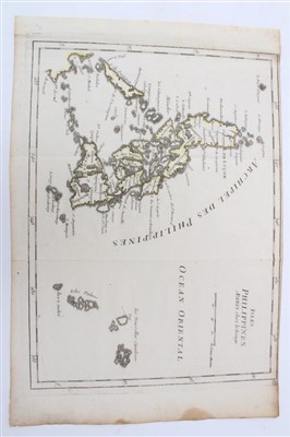 Lot 1002 - George Le Rouge (fl. 1740-1780), hand coloured map ‘Isles Philippines’; 22cm x 28cm