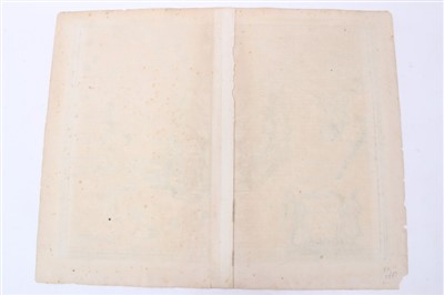 Lot 1006 - Matthaus Merrian (1593-1650), engraved map - ‘India Orientalis et Insulae Adiecentes’, 1646 (1670- 1680), 27cm x 36cm.