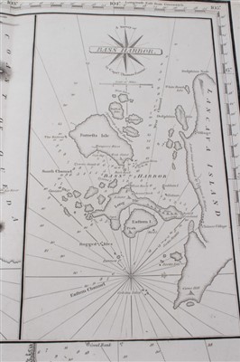 Lot 767 - John William Norie (1722-1843), engraved map - ‘A new chart of The Straits of Malacca and Singapore’, published 1820, 62cm x 92cm.