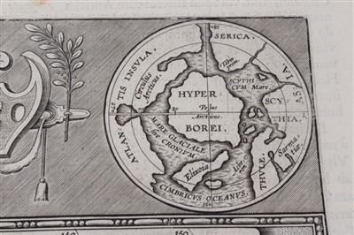 Lot 769 - Abraham Ortelius (1527-1598), engraved map - ‘Erythraei Sive Rubri Maris Periplus’, 1597, 37cm x 48cm.