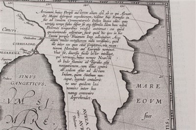 Lot 769 - Abraham Ortelius (1527-1598), engraved map - ‘Erythraei Sive Rubri Maris Periplus’, 1597, 37cm x 48cm.