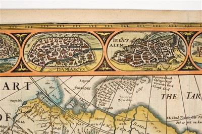 Lot 778 - John Speed (1552-1629), hand-coloured map - ‘Asia’ dated 1626, English text verso, 40cm x 52cm.