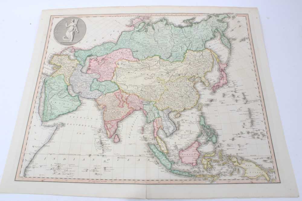 Lot 1043 - James Wyld the Elder (1790-1836), hand-coloured map - ‘Asia’, 1827, 52cm x 64cm.