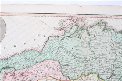 Lot 1043 - James Wyld the Elder (1790-1836), hand-coloured map - ‘Asia’, 1827, 52cm x 64cm.